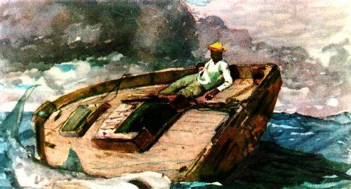 Winslow Homer The Gulf Stream Sweden oil painting art